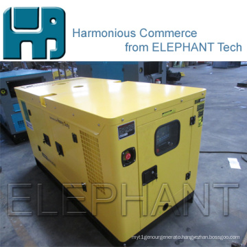 EPA Yangdong Engine 8kw 10kVA 3 Phases Canopy Generation Diesel Generator